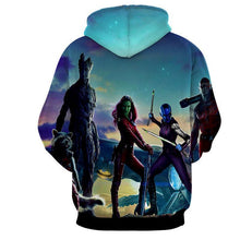 Load image into Gallery viewer, Guardian Of Galaxy 3D Hoodie-Guardian Of Galaxy Jacket