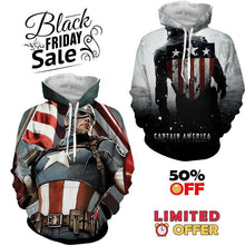 Load image into Gallery viewer, BLACK FRIDAY DEAL #4 - Captain America 2 Hoodies Bundle