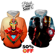 Load image into Gallery viewer, BLACK FRIDAY DEAL #28 - Iron Man 2 Hoodies Bundle