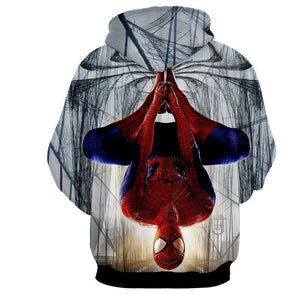 Hanged Spiderman 3D Hoodie - Jacket