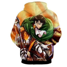 Load image into Gallery viewer, Levi Ackerman Hoodie- Attack On Titan 3D Hoodie - JACKET