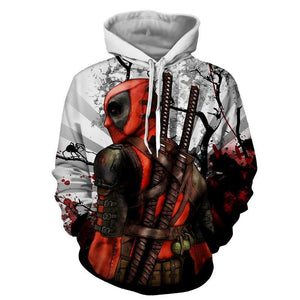 Deadpool Hoodie - 3D Deadpool - Deadpool Jacket