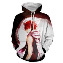 Load image into Gallery viewer, Natsu Dragneel Fairy Tail Black &amp; White 3D Hoodies
