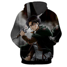 Load image into Gallery viewer, Levi Ackerman Hoodie- Attack On Titan 3D Hoodie - JACKET