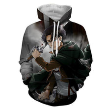 Load image into Gallery viewer, Levi Ackerman Hoodie- Attack On Titan 3D Hoodie - JACKET