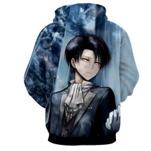 Load image into Gallery viewer, Levi Ackerman Hoodie- Attack On Titan 3D Hoodie - JACKET