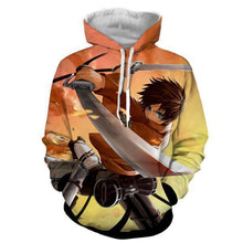 Load image into Gallery viewer, Levi Ackerman Hoodie- Attack On Titan 3D Hoodie - JACKET
