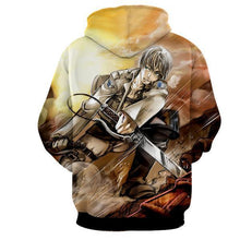 Load image into Gallery viewer, Eren Yeager Hoodie- Attack On Titan 3D Hoodie - JACKET