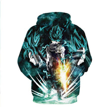 Load image into Gallery viewer, Dragon Ball Z Hoodie - Vegito SSj God 3D Hoodie
