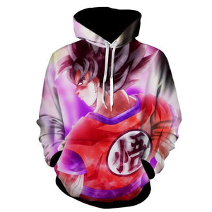 Dragon Ball Z Super - Goku Silver Eyes 3D Hoodie - Jacket