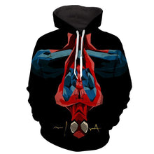 Load image into Gallery viewer, Spiderman Hoodie - Crystal Paint Spiderman Hoodie - Spiderman Jacket