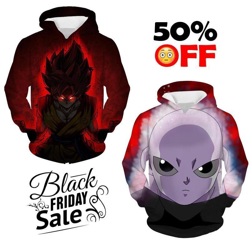 Black Friday Dragon ball Z Super Deal 13 | TWO In One 3D Hoodie Package