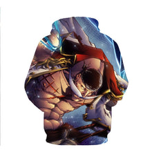 Load image into Gallery viewer, White Beard on rage 3D Hoodie - Jacket - One Piece