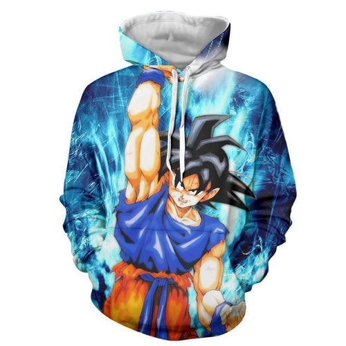 Dragon Ball Super Z Hoodie - Goku 3D Hoodie - Jacket