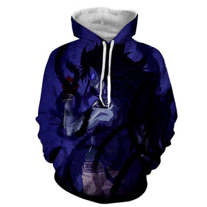 Fairy Tail Hoodie - Gajeel Dragon Force Hoodie