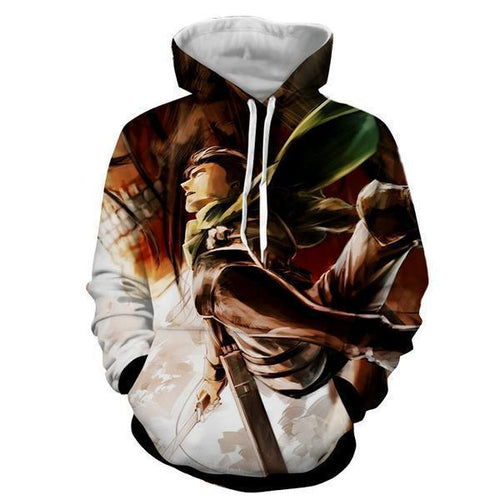 Levi Ackerman Hoodie- Attack On Titan 3D Hoodie - JACKET