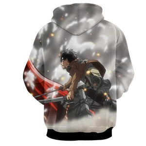 Eren Yeager Hoodie- Attack On Titan 3D Hoodie - JACKET