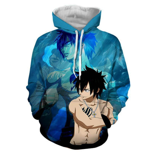 Fairy Tail Hoodie - Gray Fullbuster Hoodie