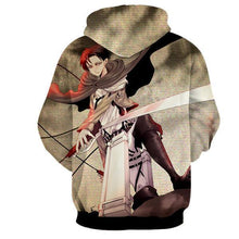 Load image into Gallery viewer, Levi Ackerman Hoodie- Attack On Titan 3D Hoodie - JACKET