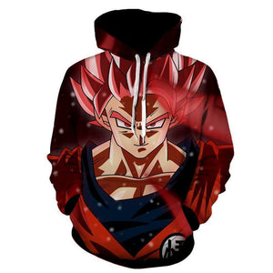 Dragon Ball Z Hoodie - Goku Kaioken 10X Hoodie