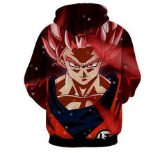 Load image into Gallery viewer, Dragon Ball Z Hoodie - Goku Kaioken 10X Hoodie