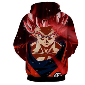 Dragon Ball Z Hoodie - Goku Kaioken 10X Hoodie