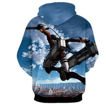 Load image into Gallery viewer, Eren Yeager Hoodie- Attack On Titan 3D Hoodie - JACKET