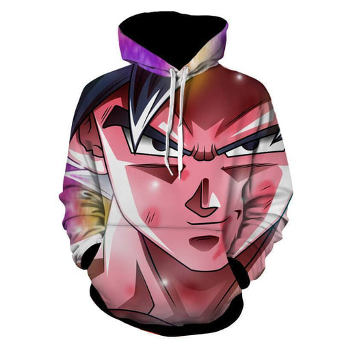 Dragon Ball Z Hoodie - Goku Face 3D Hoodie - DBZ Hoodie