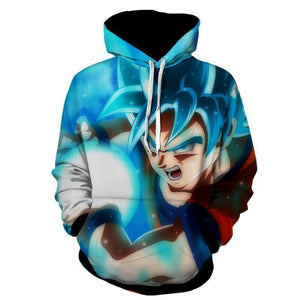 Dragon Ball Z Hoodie - Goku Kamehameha Hoodie