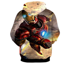 Load image into Gallery viewer, Flying Iron Man 3D Printed Hoodie