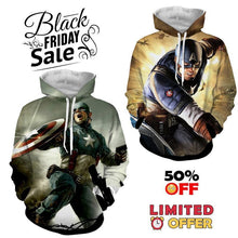 Load image into Gallery viewer, BLACK FRIDAY DEAL #6 - Captain America 2 Hoodies Bundle