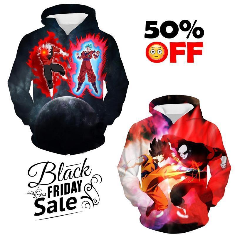 Black Friday Dragon ball Z Super Deal 14 | TWO In One 3D Hoodie Package