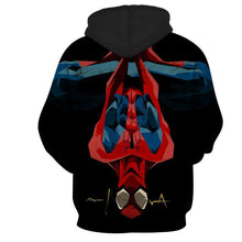 Load image into Gallery viewer, Spiderman Hoodie - Crystal Paint Spiderman Hoodie - Spiderman Jacket