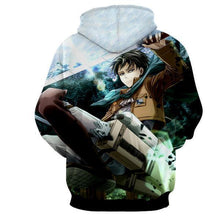 Load image into Gallery viewer, Levi Ackerman Hoodie- Attack On Titan 3D Hoodie - JACKET