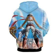 Load image into Gallery viewer, Mikasa Ackermann Hoodie- Attack On Titan 3D Hoodie - JACKET