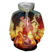 Load image into Gallery viewer, Stripping Wonder Women 3D Hoodies - Wonder Women Clothing - Jacket