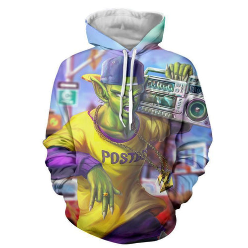 Dragon Ball Z Hoodie - Piccolo 3D Hoodie - Jacket