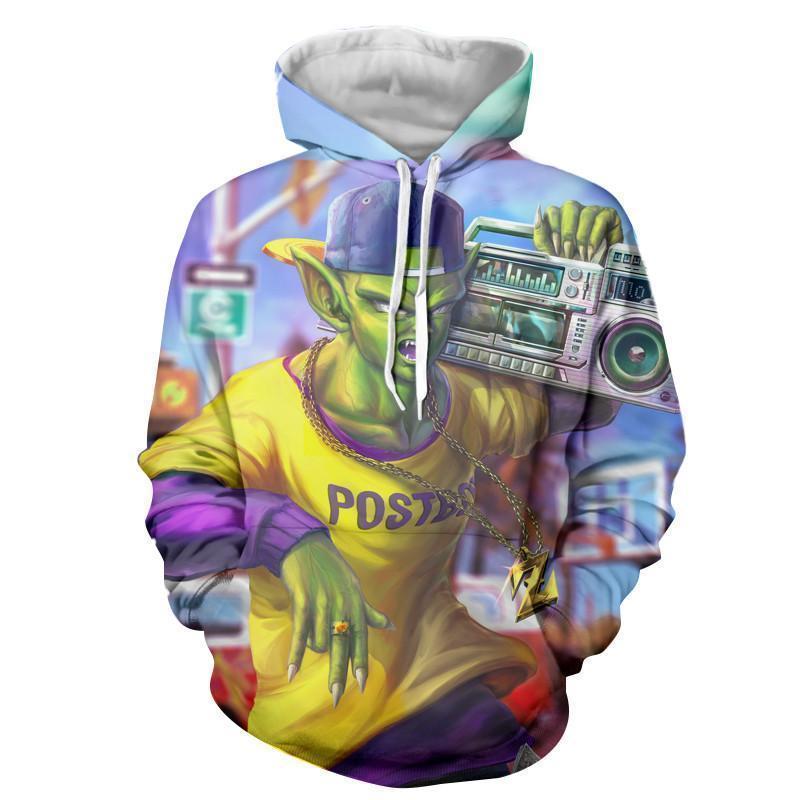 Dragon Ball Z Hoodie - Piccolo 3D Hoodie - Jacket