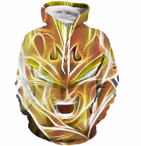 Dragon Ball Z Hoodie - Majin Vetega 3D Hoodie - Jacket