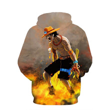 Load image into Gallery viewer, Portgas D. Ace 3D Hoodie - Jacket - One Piece