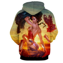 Load image into Gallery viewer, Stripping Wonder Women 3D Hoodies - Wonder Women Clothing - Jacket