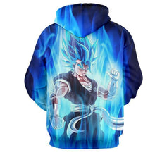 Load image into Gallery viewer, Dragon Ball Z Hoodie - Goku SSJ God 3D Hoodie