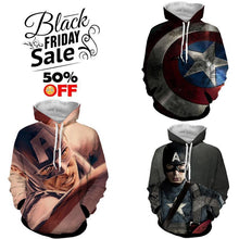 Load image into Gallery viewer, BLACK FRIDAY DEAL #9 - Captain America 3 Hoodies Bundle