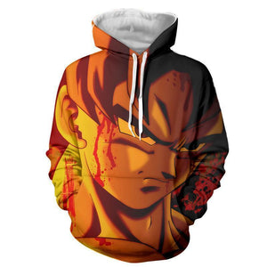 Dragon Ball Z Hoodie - Son Goku 3D Hoodie
