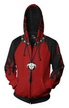 Load image into Gallery viewer, Portgas D. Ace Zip Up Hoodie - One piece Hoodies
