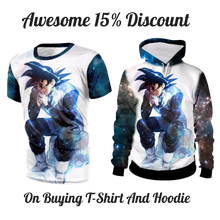 Load image into Gallery viewer, Dragon Ball Super Z Hoodie - Black Goku Evil Thought Moment Unisex Design