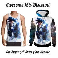 Load image into Gallery viewer, Dragon Ball Super Z Hoodie - Black Goku Evil Thought Moment Unisex Design
