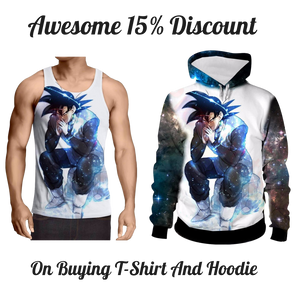 Dragon Ball Super Z Hoodie - Black Goku Evil Thought Moment Unisex Design