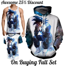 Load image into Gallery viewer, Dragon Ball Super Z Hoodie - Black Goku Evil Thought Moment Unisex Design