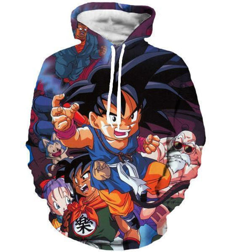 Dragon Ball Z Hoodie - Cute Kid Goku 3D Hoodies